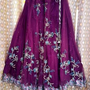 Royal Purple Lehnga | Wedding Season | Party Wear