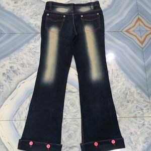 Pink Denim Jeans