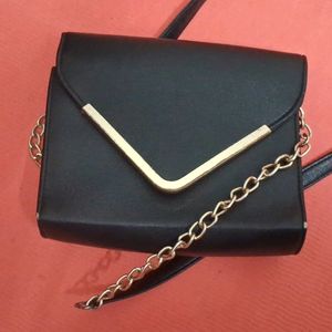 Black Women Sling Bag