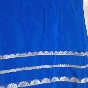 Mesmerizing Blue Saree💠