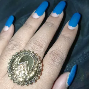 stone mirror finger ring🔥