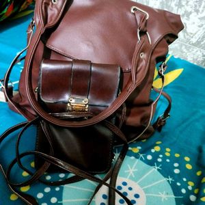 Slingbag Brown Colour