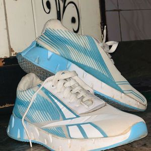 Reebok First Copy White Blue