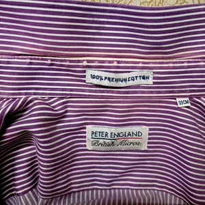 Peter England Slim Fit Shirt . Size 39