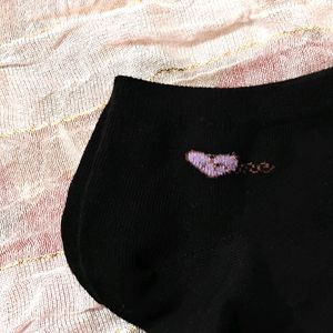 Black Socks Medium Length