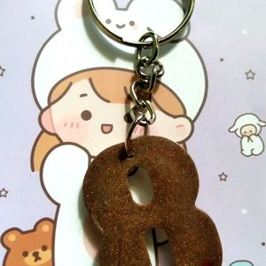 Lucky Number 8 Keychain