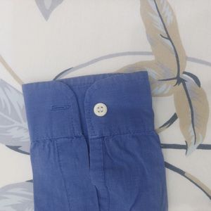 Blue Cotton Shirt