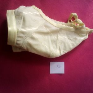 Light Yellow Unused Bra