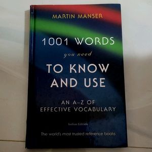 1001 Words You Need To Know And Use