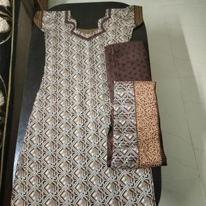 Unused New Cotton Kurta Set