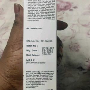 Soulflower Kumkumadi Face Toner