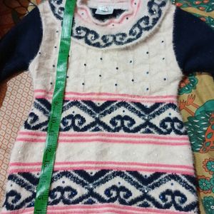 4 Year Girl Dress Woolen