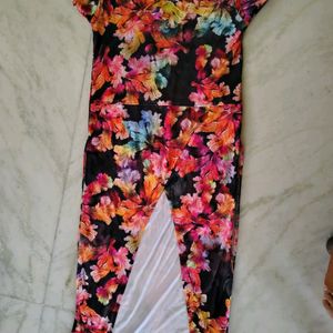 Floral Dress / Long Top