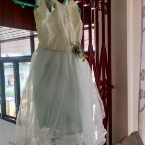 Light Green Party Wear Dress