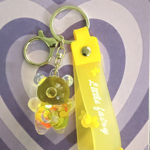 Cute Yellow Bear Keychain 💛🧸