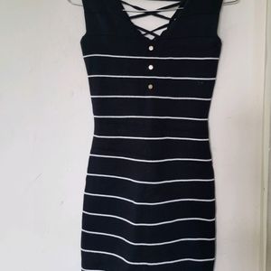 Black Party+Casual Bodycon Dress