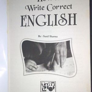 Correct Writing Tip In English