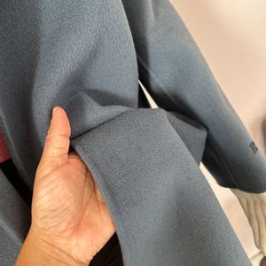 Premium High Quality Blue Overcoat