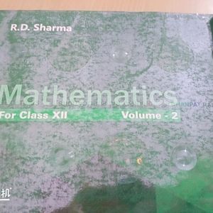 RD Sharma Books For Class 12 Th
