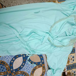 Imported Fabric Nighty With Full Shrug In S Size
