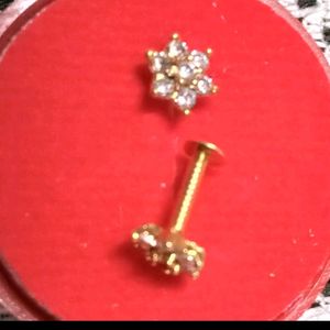 Real 22 Carat Gold Earrings