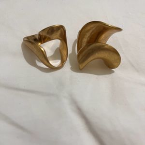 H&M Abstract Rings (pack of 2)