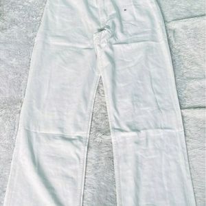 White High Waisted Jeans For Girlsss