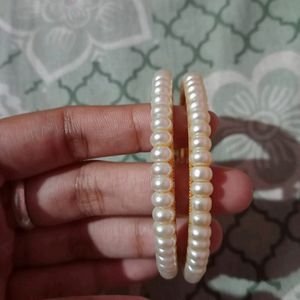 Artificial Pearl Bangles