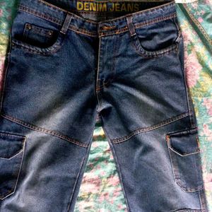 Cargo Demin Jeans For Men