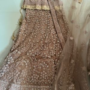 New Bridal Lehnga Choli With Dupatta And Stitched