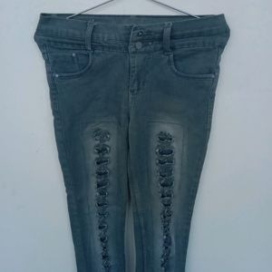 Blue Jeans For Women Cotton Blend