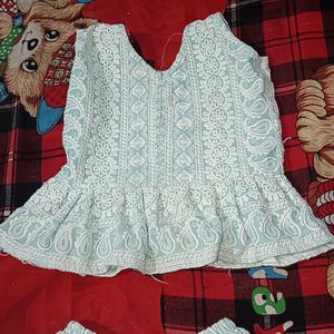 Kids Top And Skirt