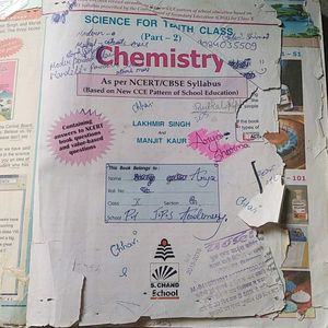 Chemistry NCERT Book Class 10th