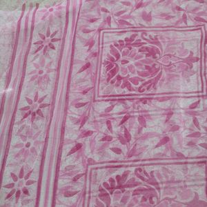 Pink Colore Daily Wear Sarees