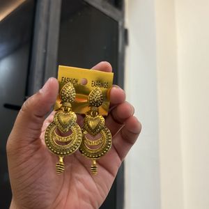 Golden Earrings For Women