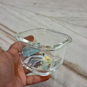 2pc Glass Container