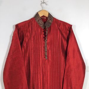 Maroon Kurta Set from Manyavar