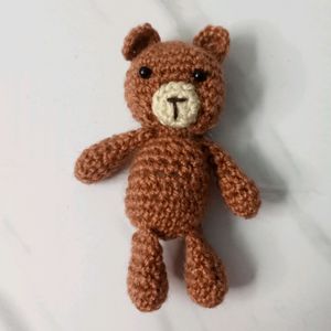 Brown Crochet Teddy