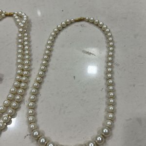 Pearl Necklace Set