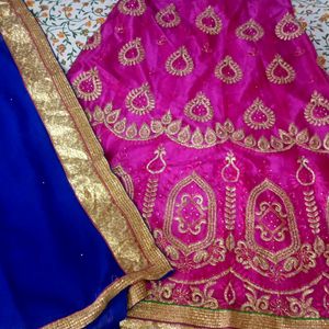 Mesmerizing Rose Lehanga Choli