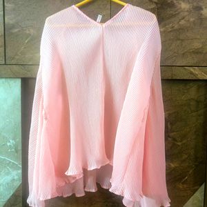 babypink Floral Tops Tunic..