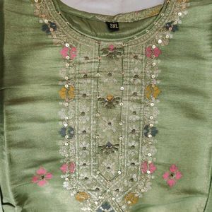 Banarasi Suit With Heavy Dupatta