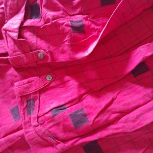 Pink Kurta