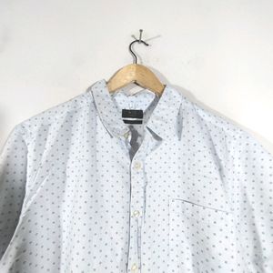 Light Blue Printed Shirt (Men's)