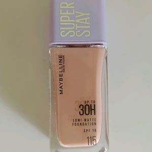 Maybelline Superstay Foundation - Shade 115