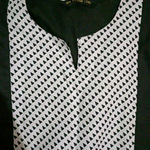 Black&White Kurti