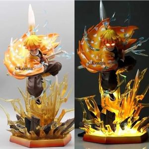 Anime Demon Slayer Zenitsu Action Figure 35 Cm