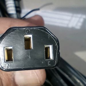 3 Pin Male To Female Computer Power Cable