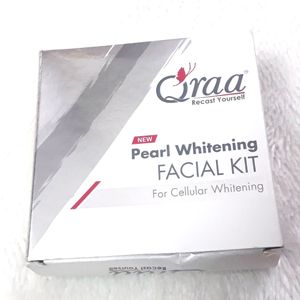 QRAA NEW PEARL WHITENING One Time Facial Kit, Skin