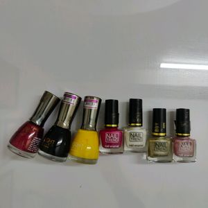 7 Nail Polishes